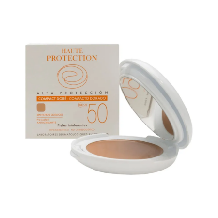 Polvo compacto - dorado