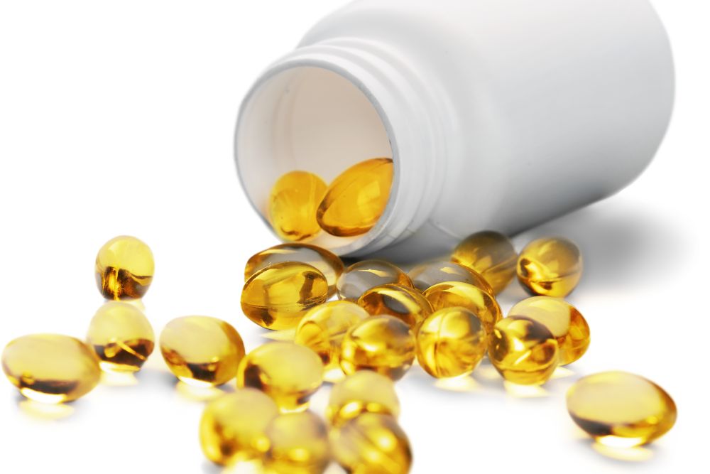 Suplementos y vitaminas en cápsulas orientados al cuidado de la piel